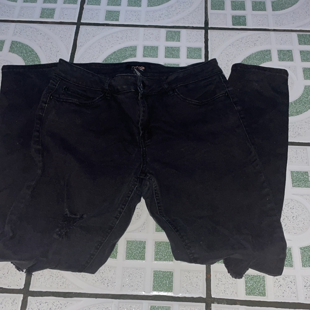 Lady black pants